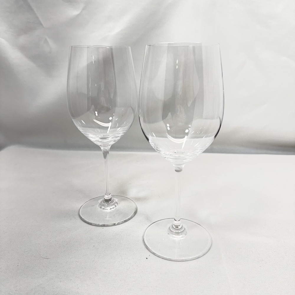 Riedel Vinum Cabernet Merlot‎ Wine Glasses Set Of 2 8.8" Etched Crystal